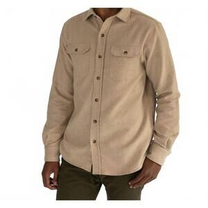 NEW MUSKOX grand flannel shirt in camel